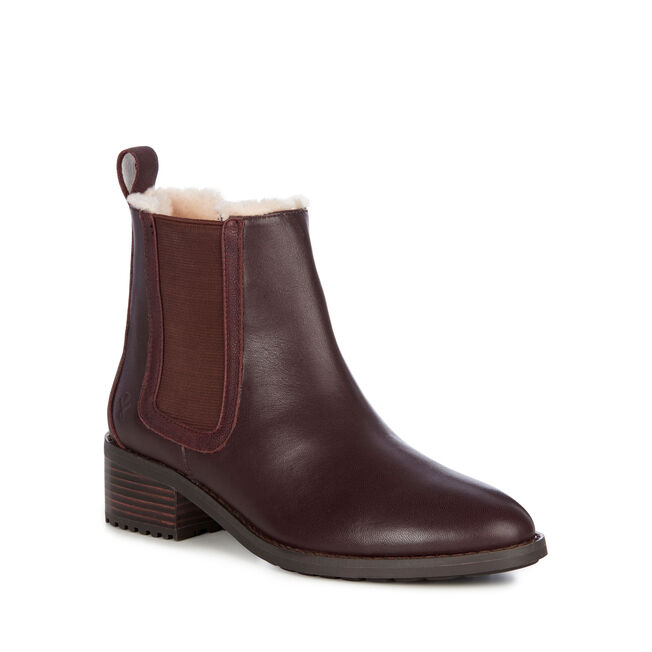 emu australia ellin waterproof wool lined chelsea boot