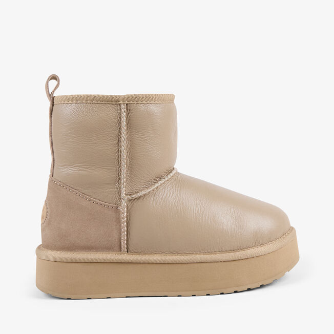 Stinger Mini Flatform Leather, SAND, hi-res