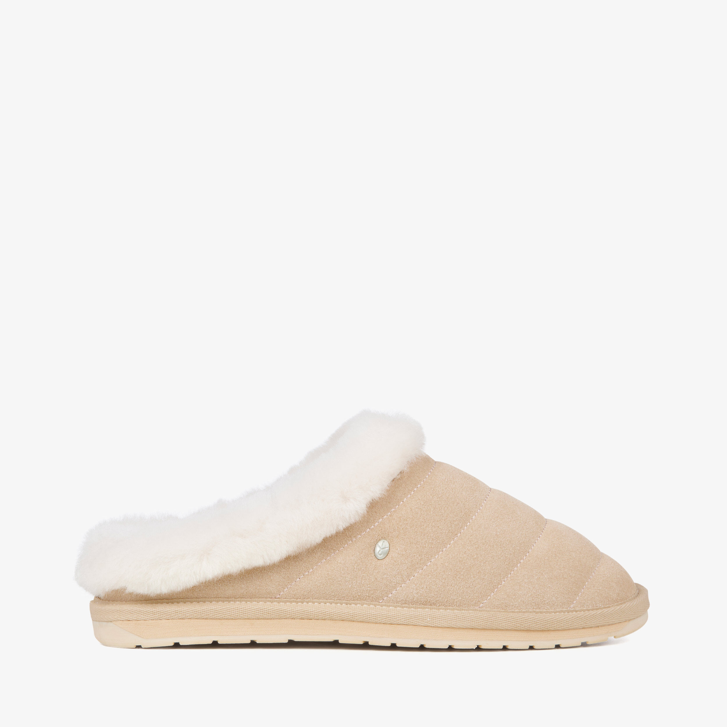 EMU Australia Women s Virginia Slipper Macadamia Sheepskin Lining Size 9