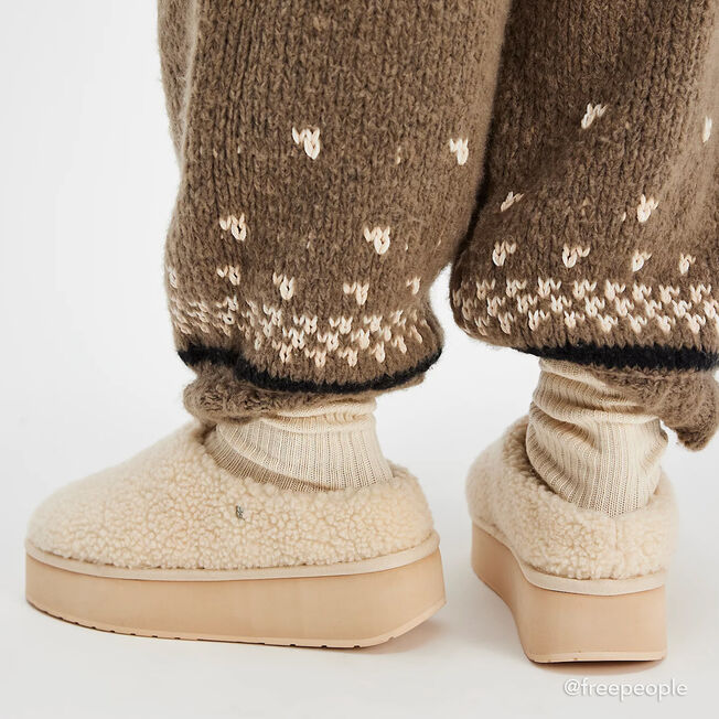 Joy Curly Flatform, NATURAL, hi-res