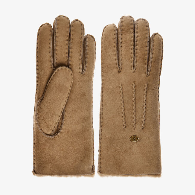 Beech Forest Gloves, MUSHROOM, hi-res