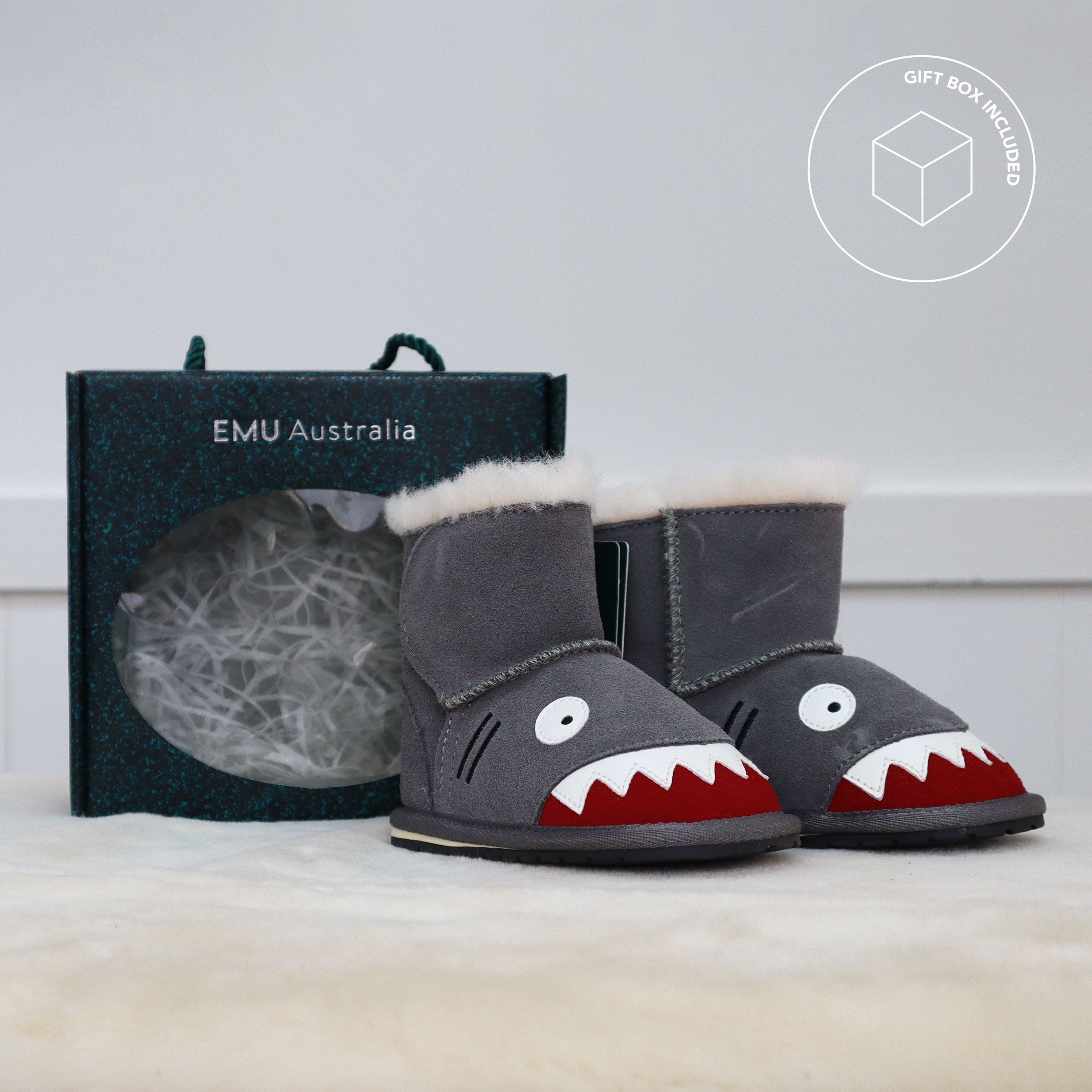 Shark Walker Babies Deluxe Wool Boot EMU Australia