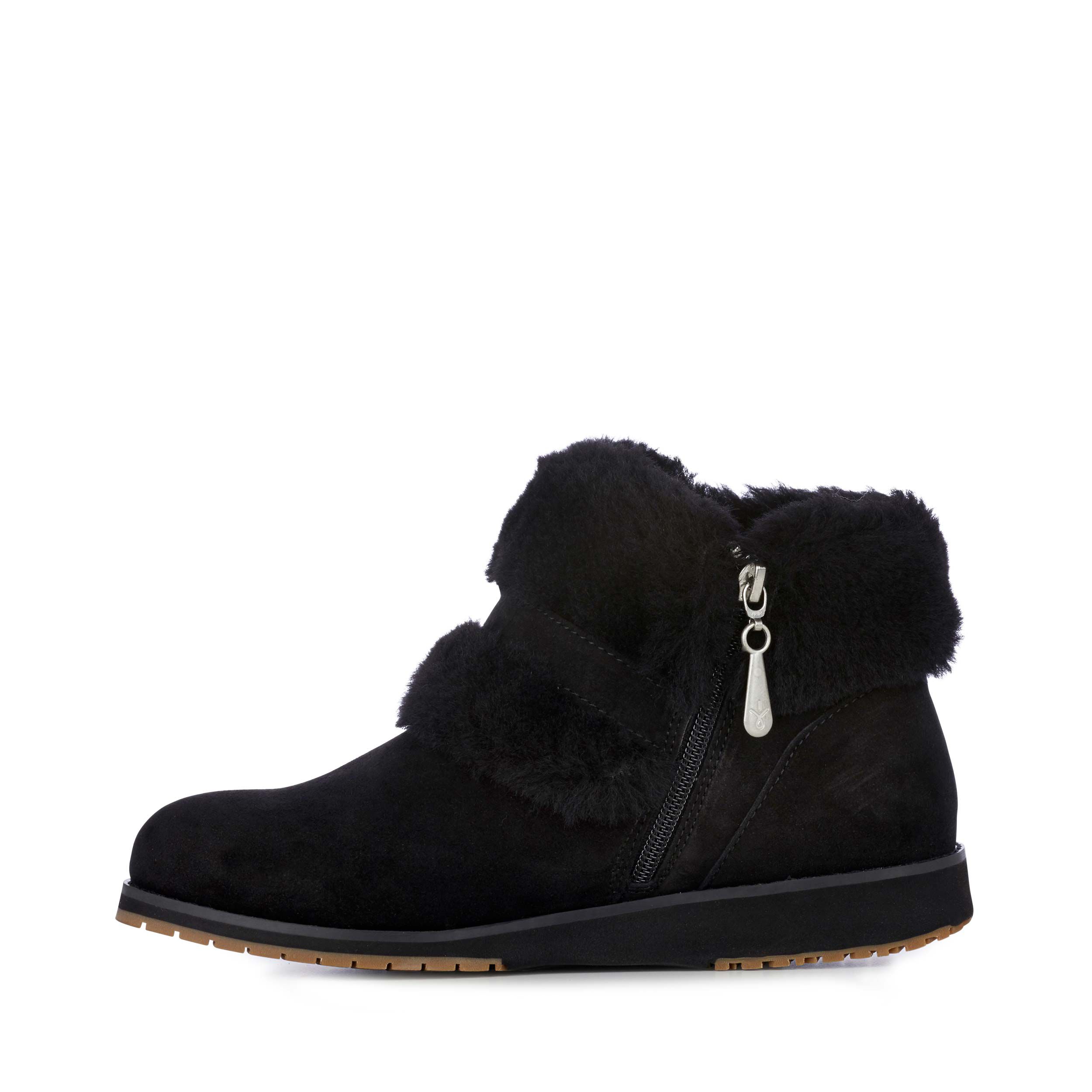 Emu oxley fur cuff low boot deals