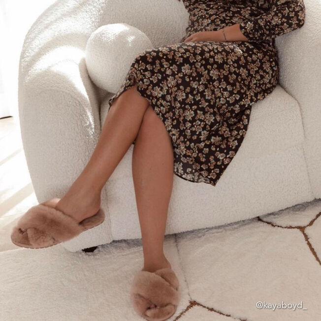 Mayberry Slippers | Camel