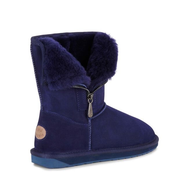 Stinger Lo Zip Womens Sheepskin Boot Emu Australia Stinger Lo Zip Womens Sheepskin Boot Emu Australia