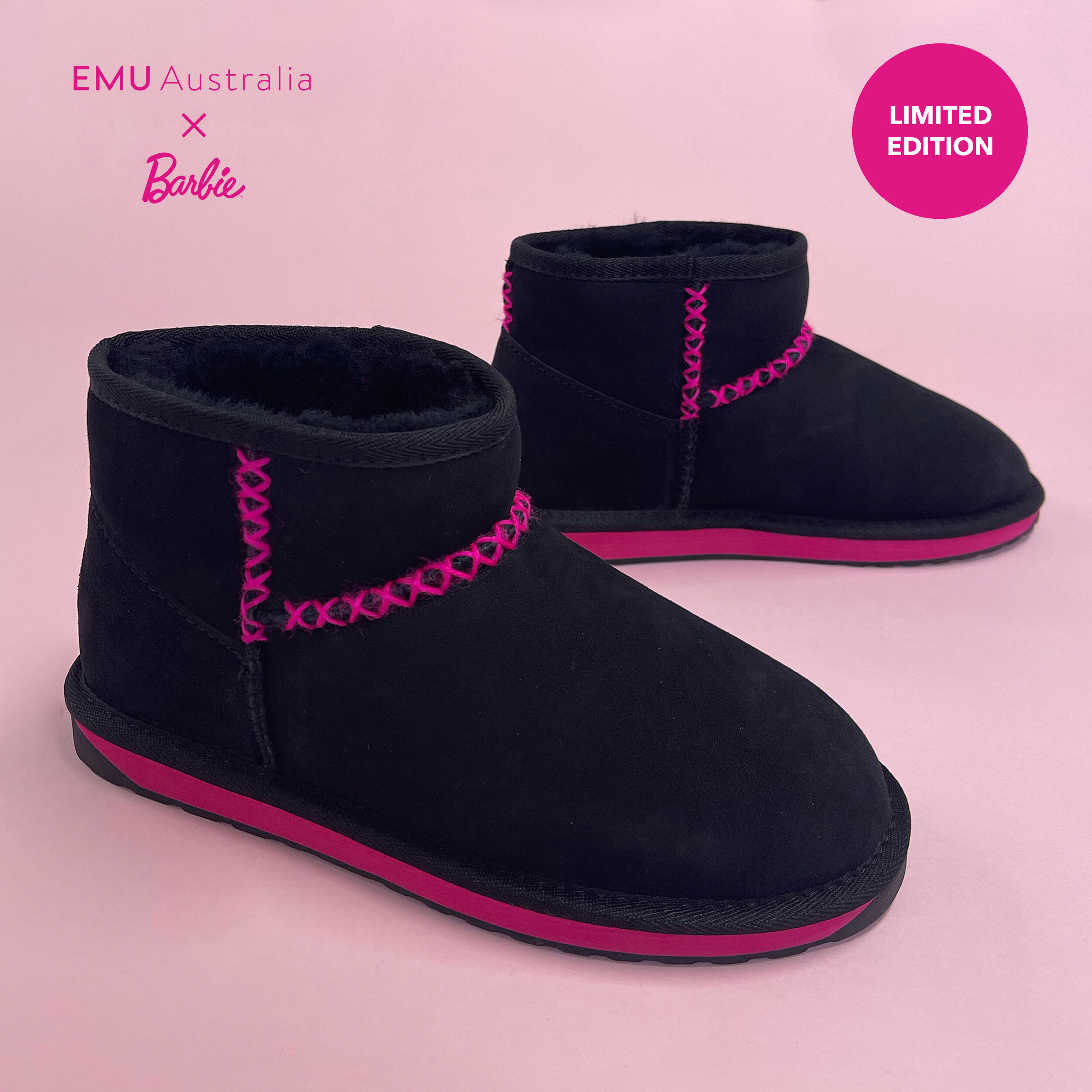 Black barbie best sale boots