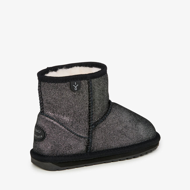 Wallaby Mini Metallic Black