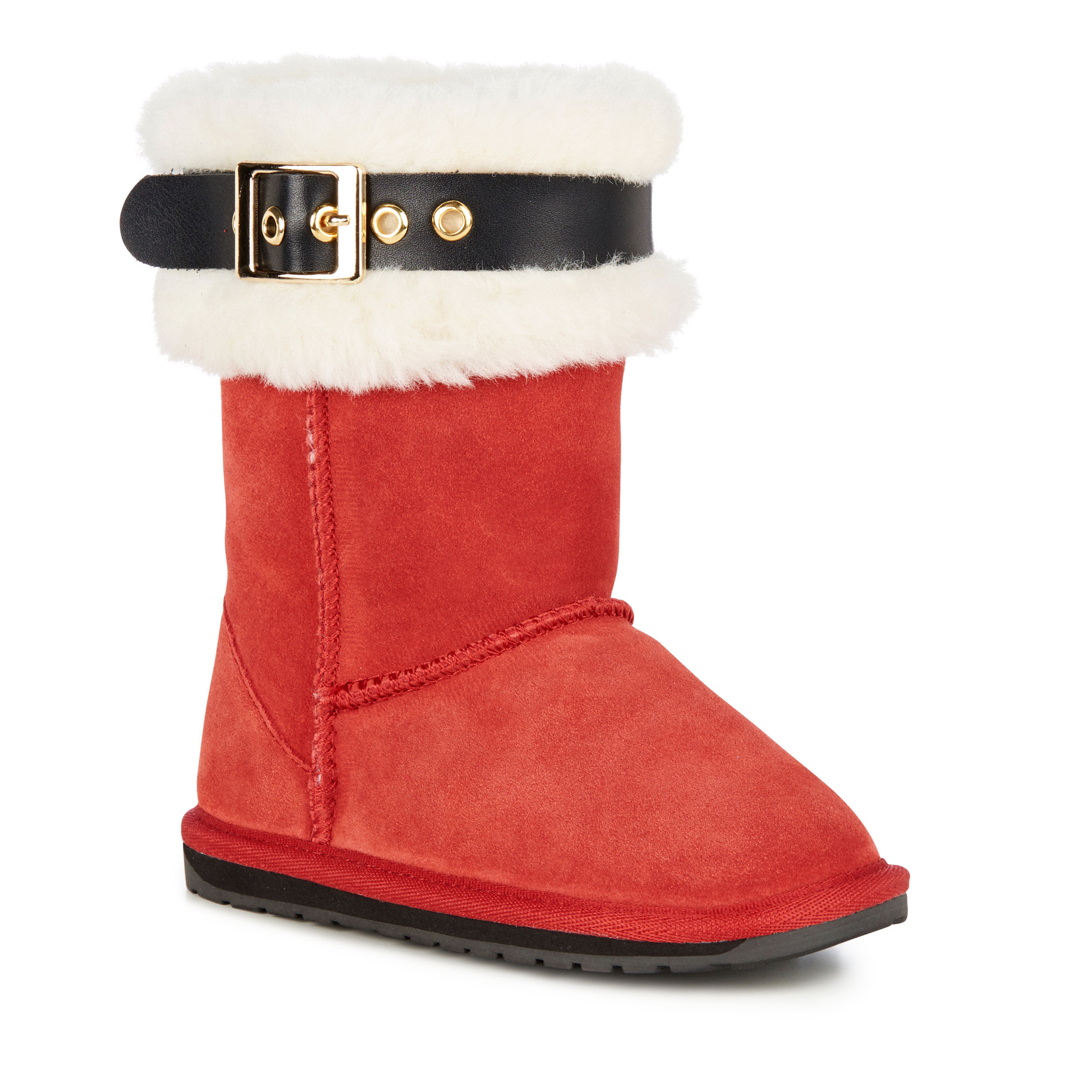Santa Boots Kids Deluxe Wool Boot- EMU 