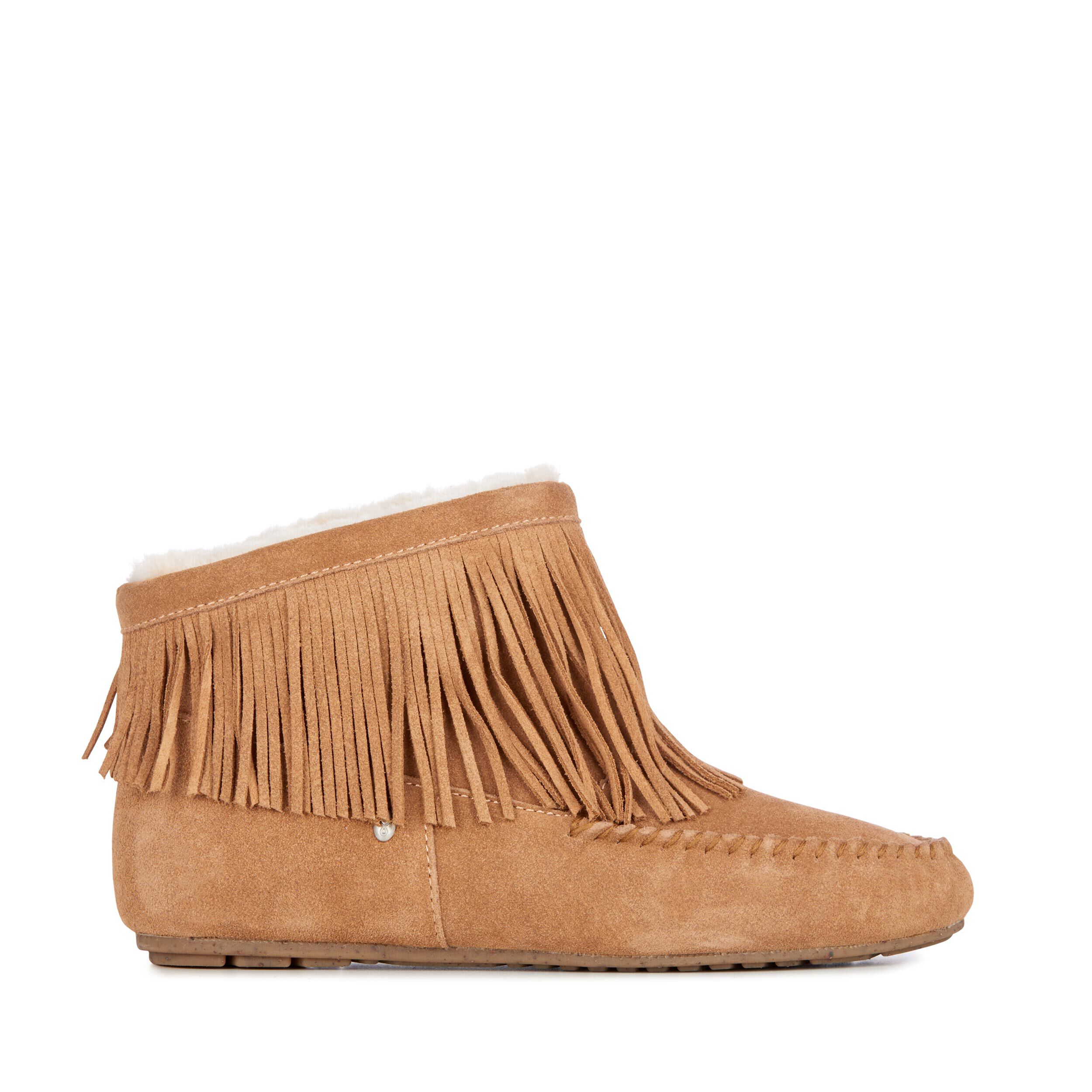 Sheepskin moccasin boots 2025