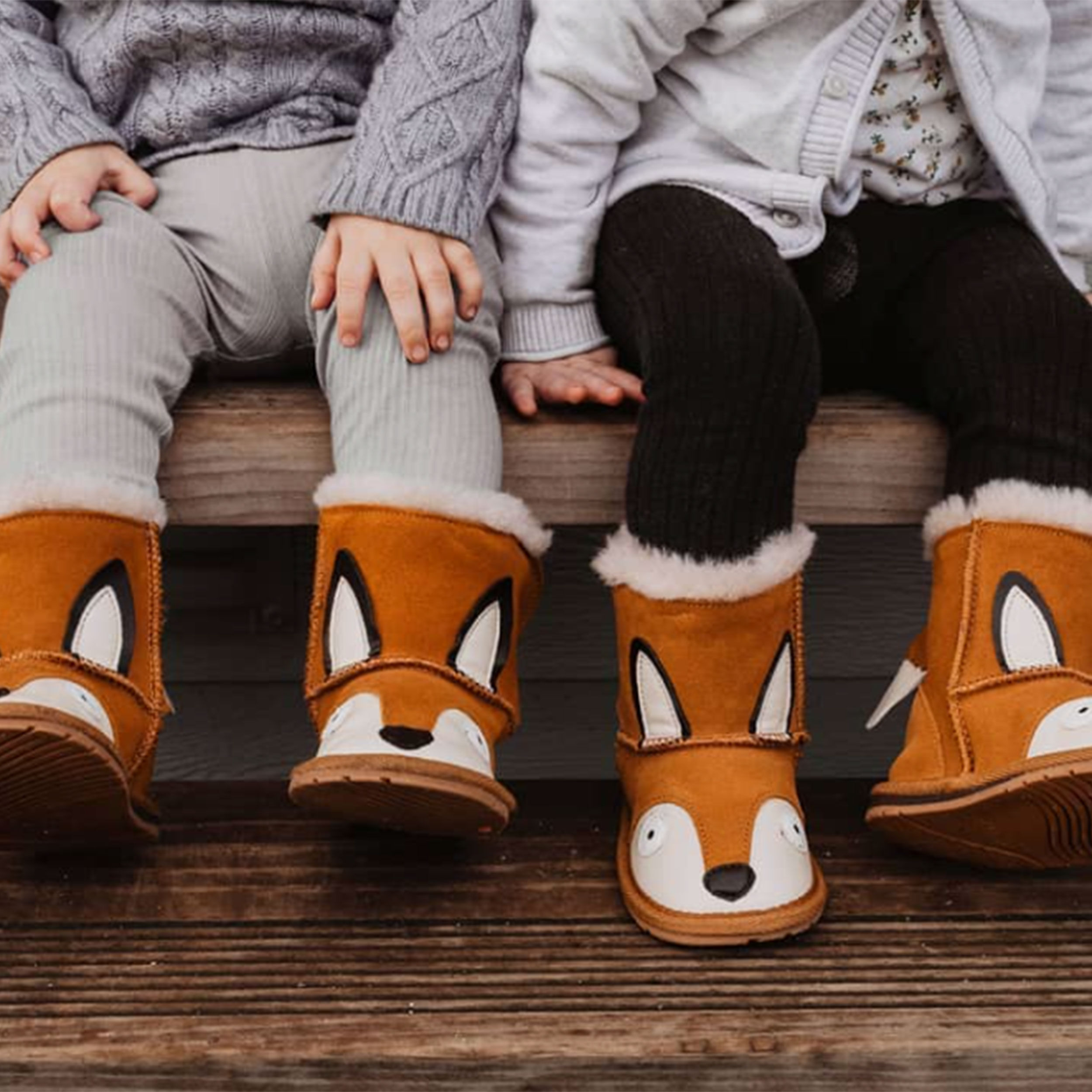 Fox Walker Babies Deluxe Wool Boot- EMU 