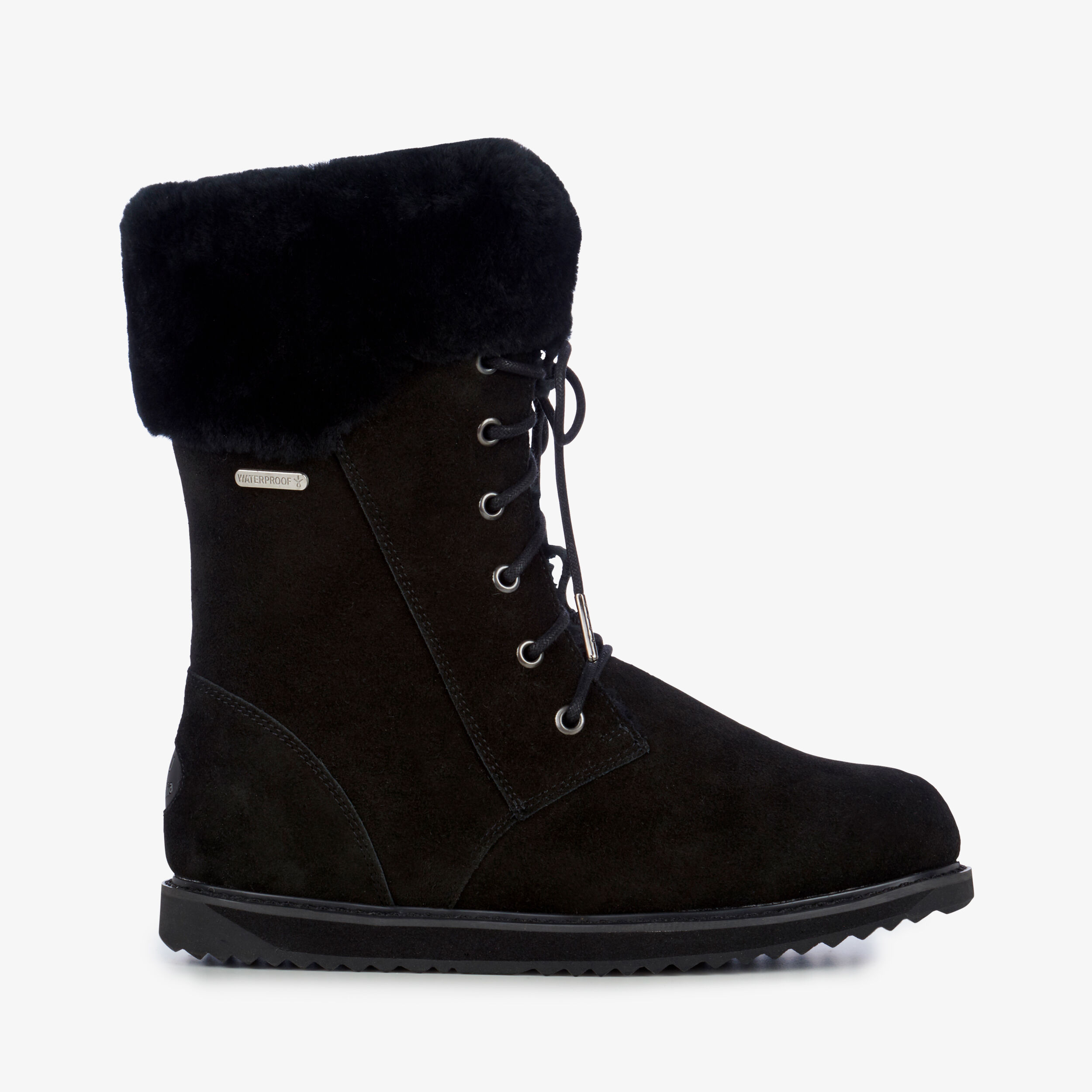 Womens waterproof sheepskin boots discount