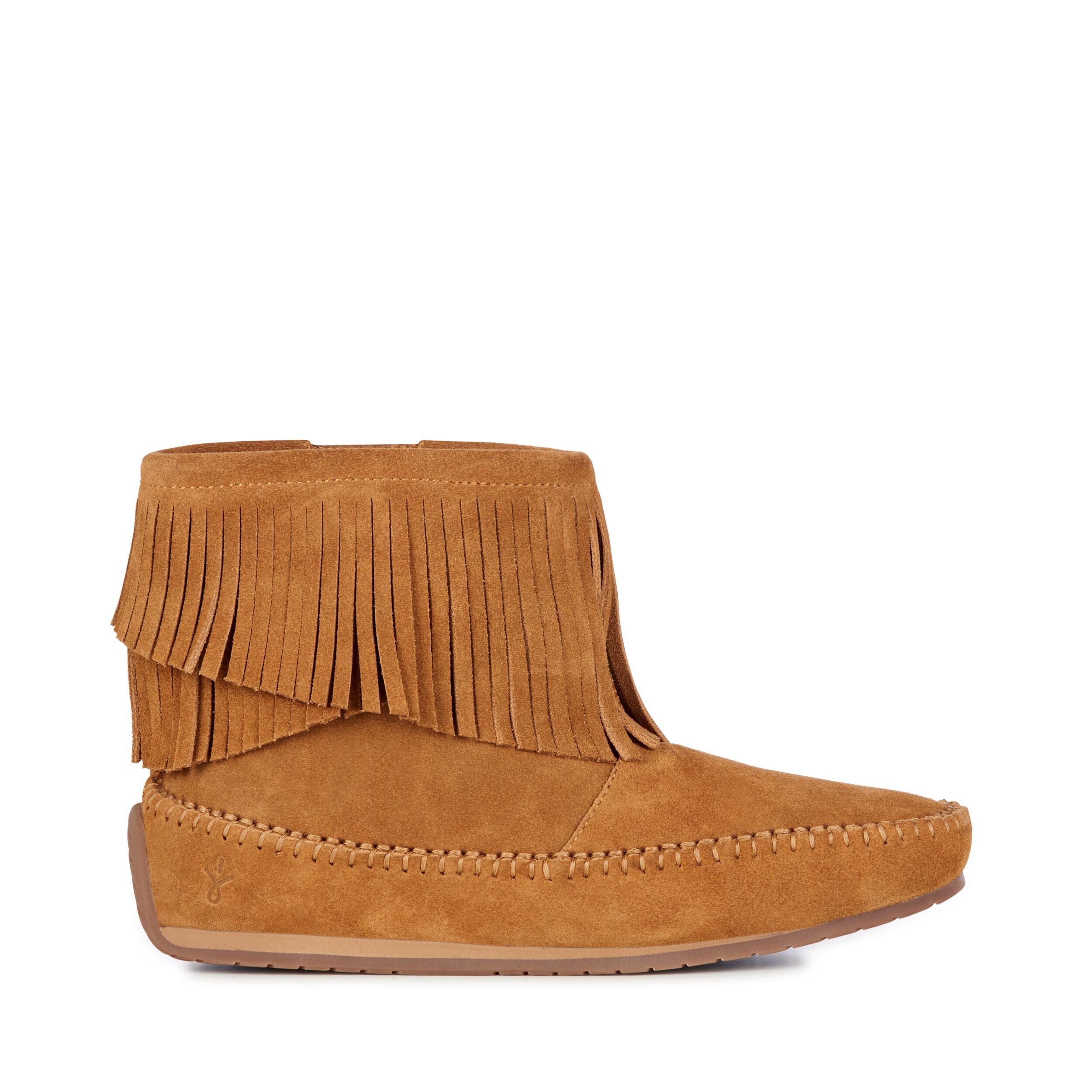 Minnetonka wedge boots online
