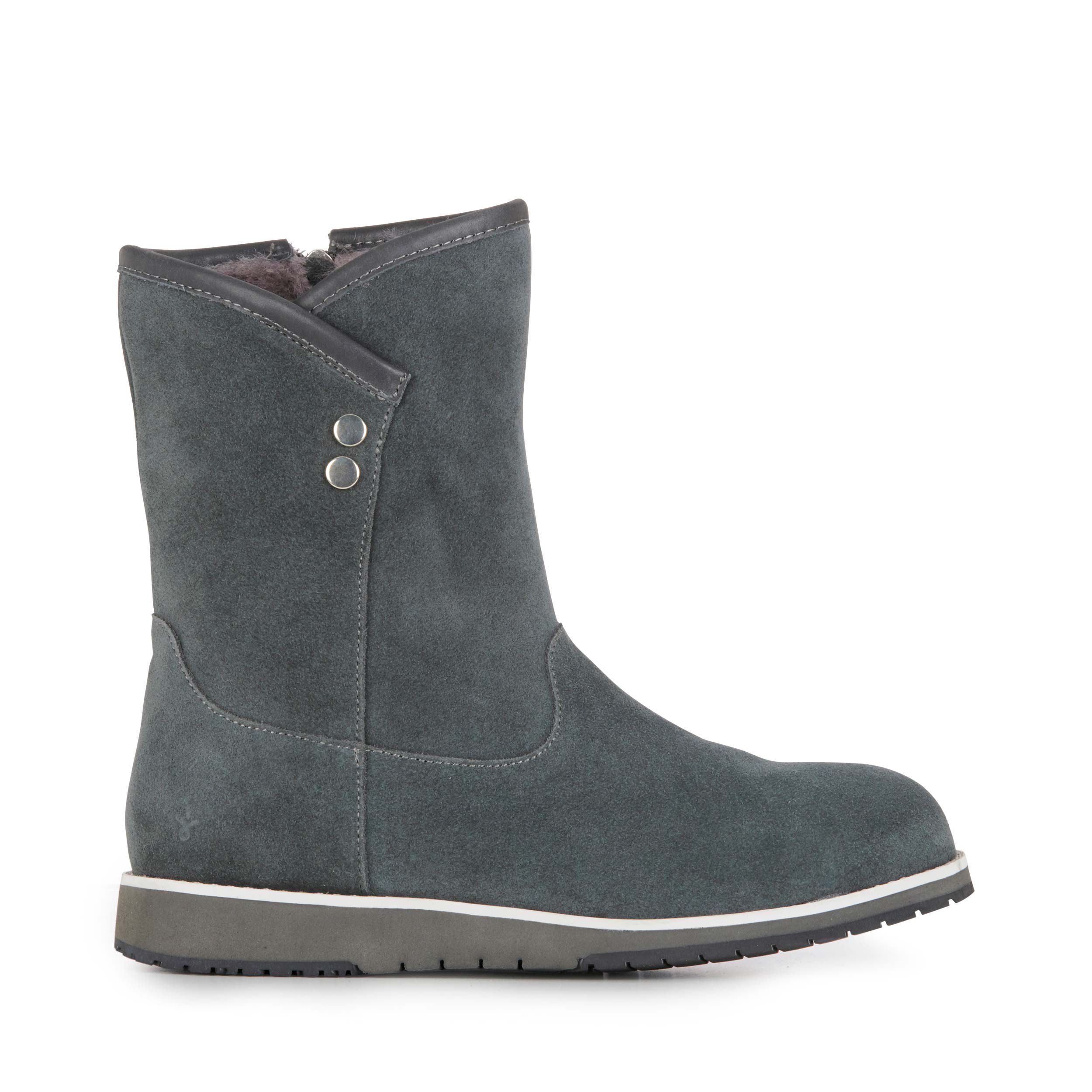 emu grey boots