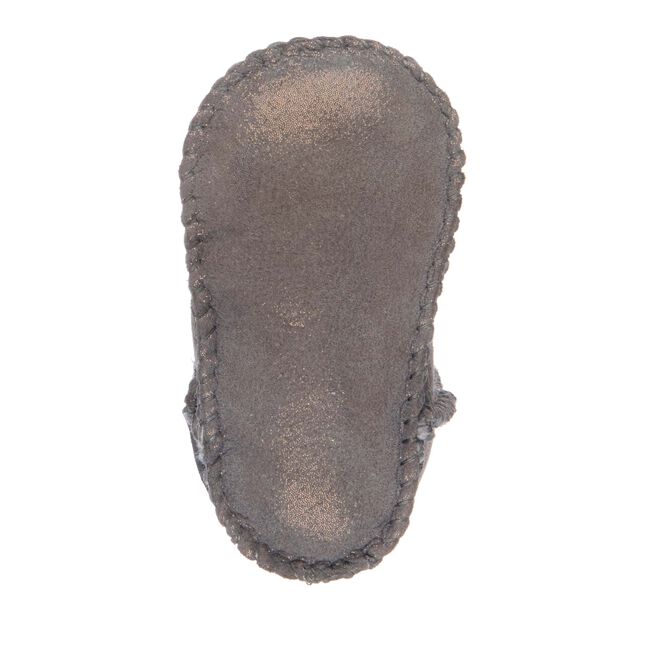 Baby Bootie Metallic, CHARCOAL, hi-res