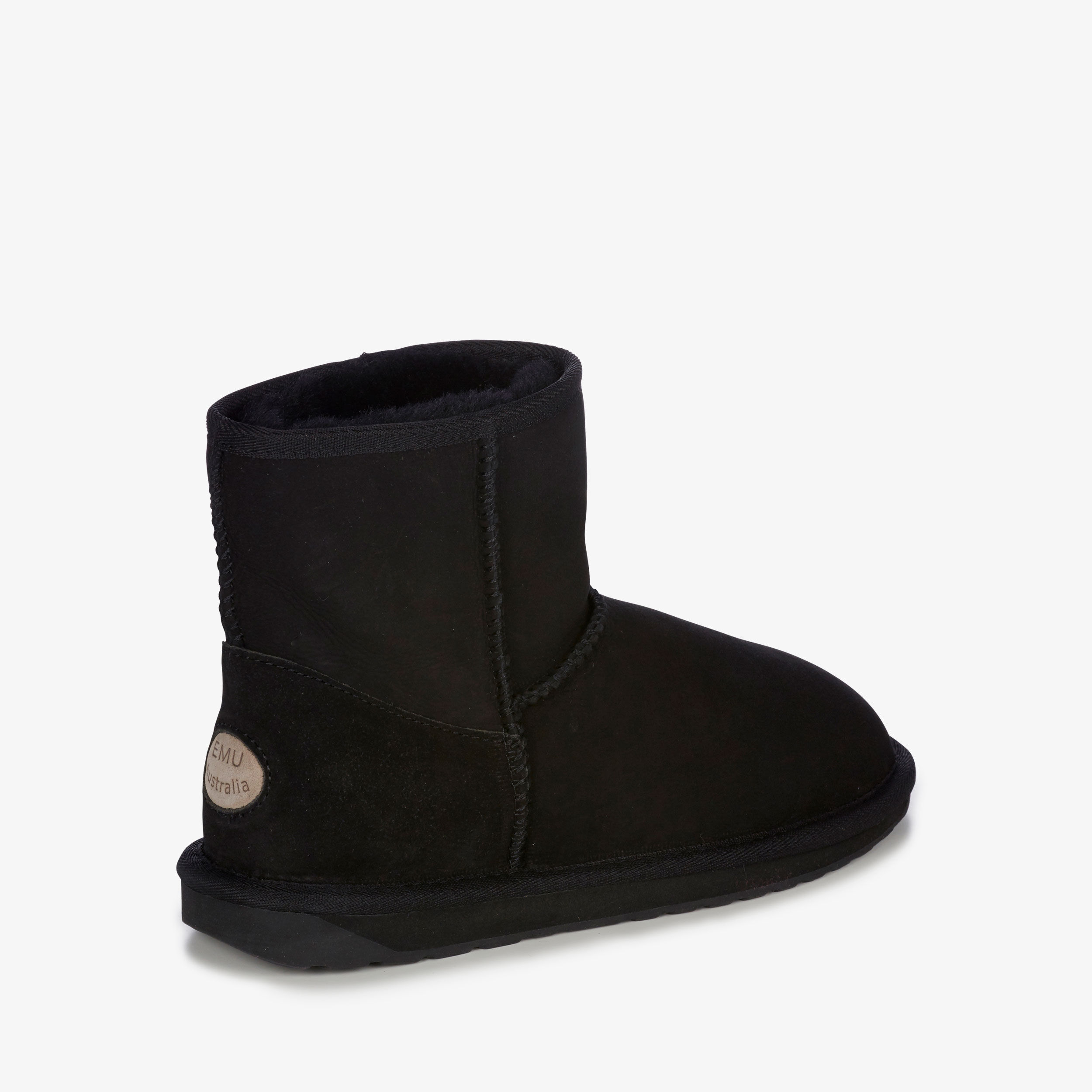 EMU Australia Women s Stinger Mini Sheepskin Boot Black Size 9