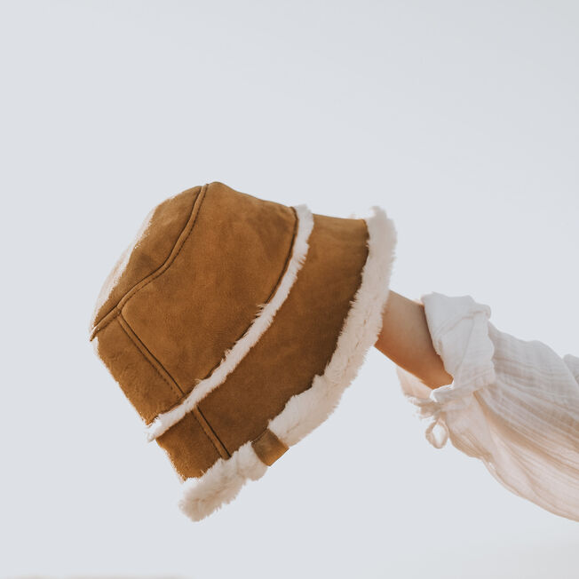 EMU Sheepskin Hat, CHESTNUT, hi-res