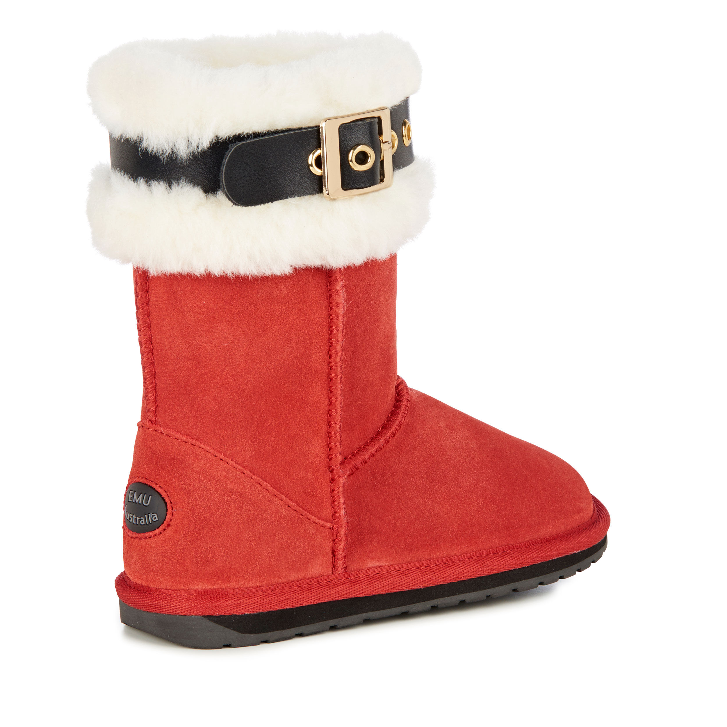 Santa Boots Kids Deluxe Wool Boot- EMU 