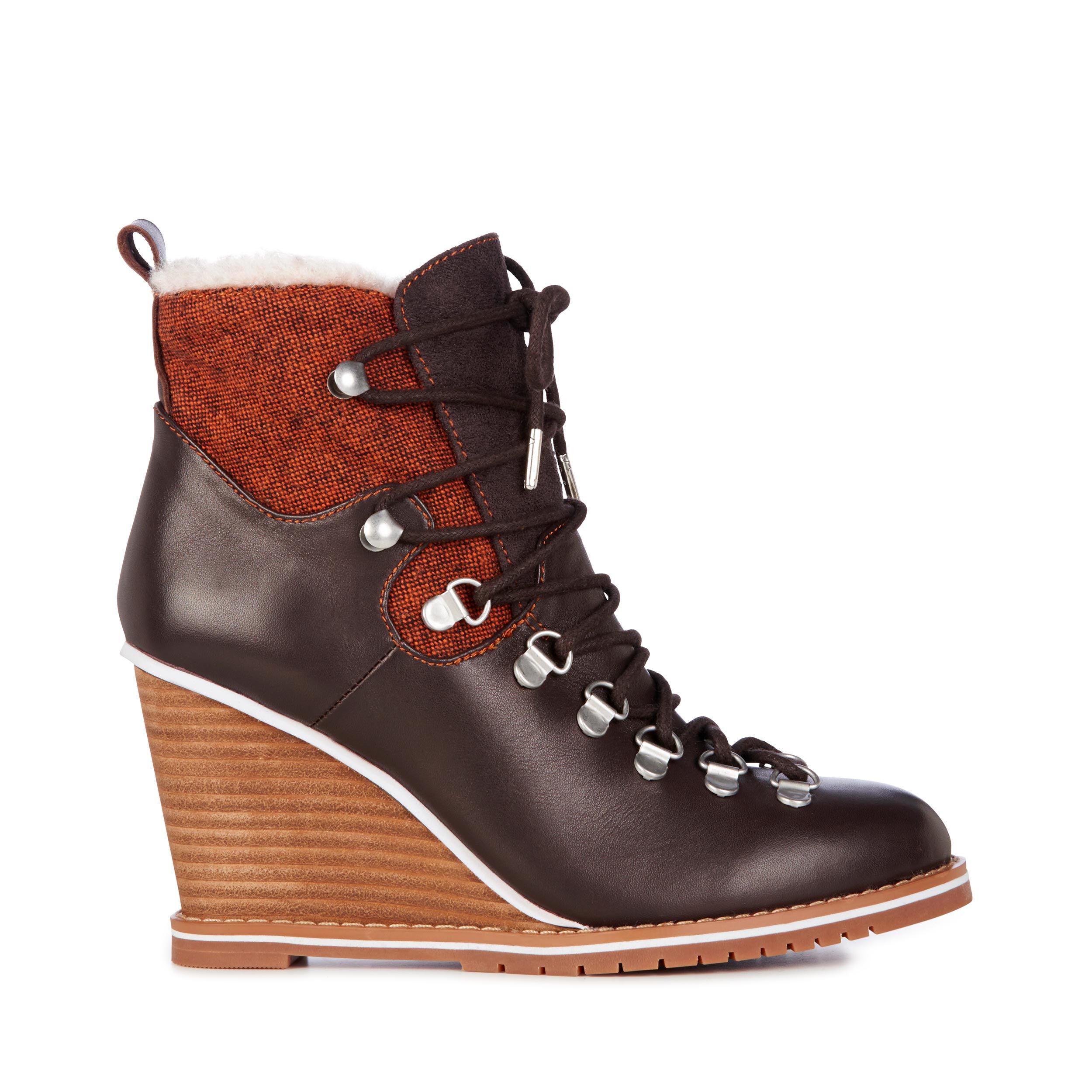 Wedge heel boots store australia