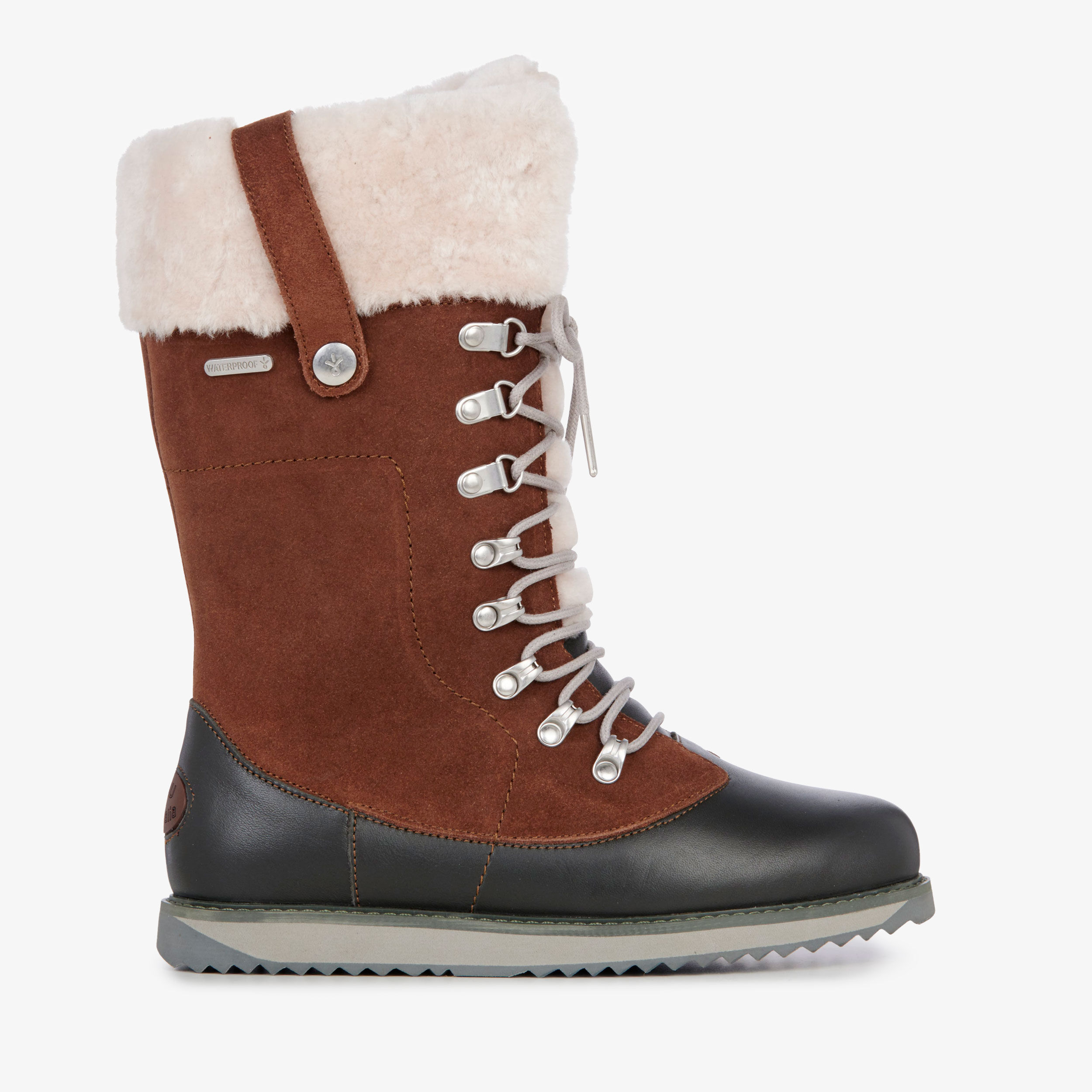 Womens waterproof sheepskin boots store