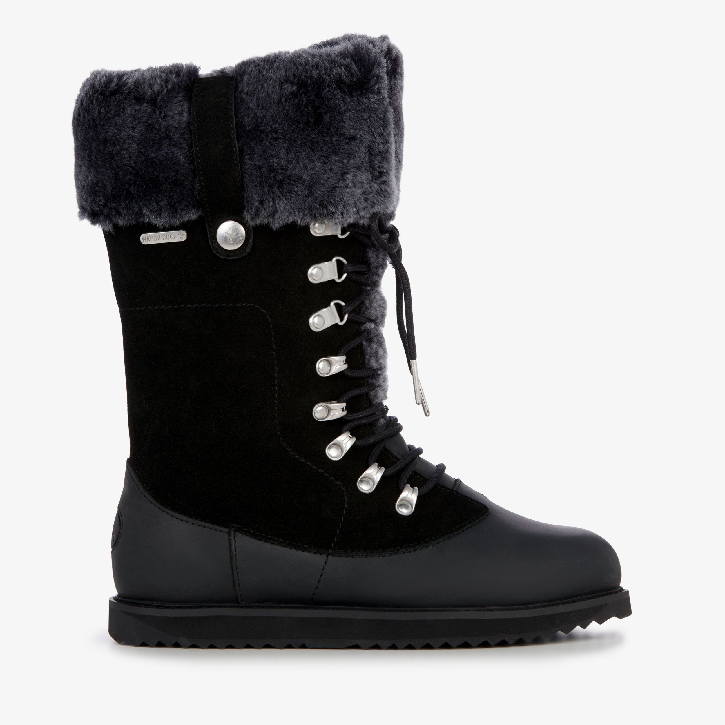 Aya genuine sheepskin waterproof leather boot sale