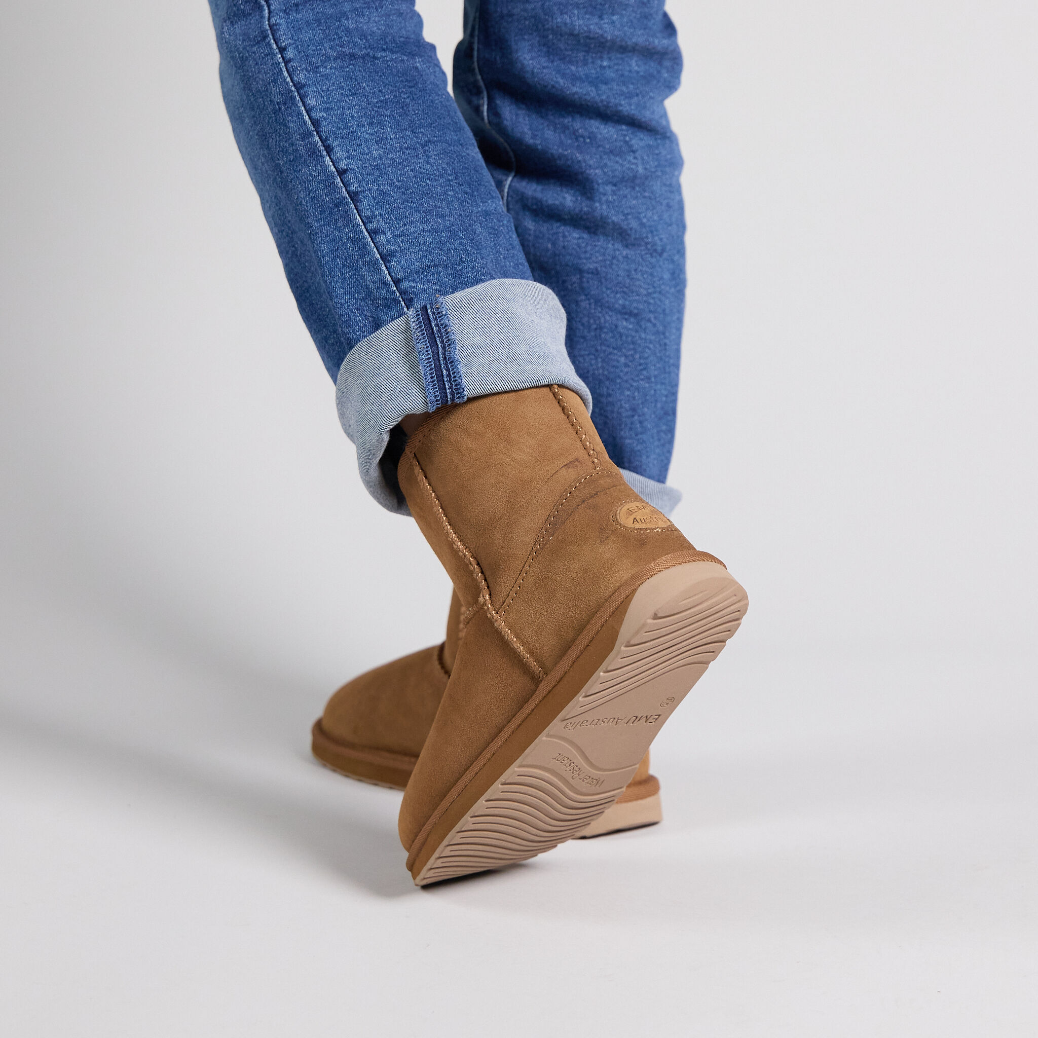 靴 EMU Australia stinger mini chestnut 24cm Stinger Mini - emuUS