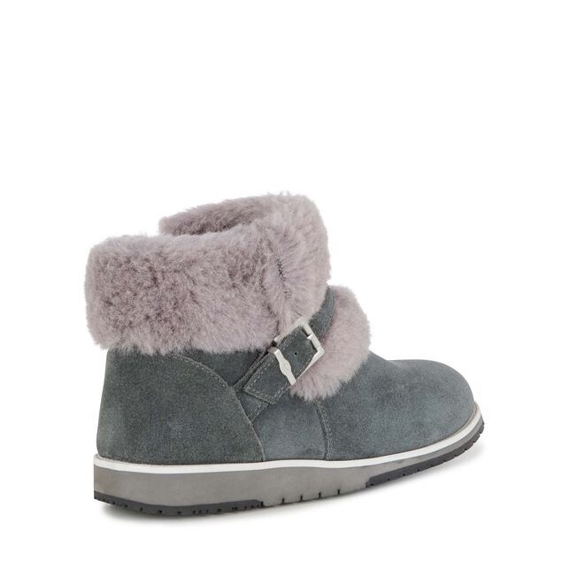Oxley Fur Cuff, DARK GREY, hi-res