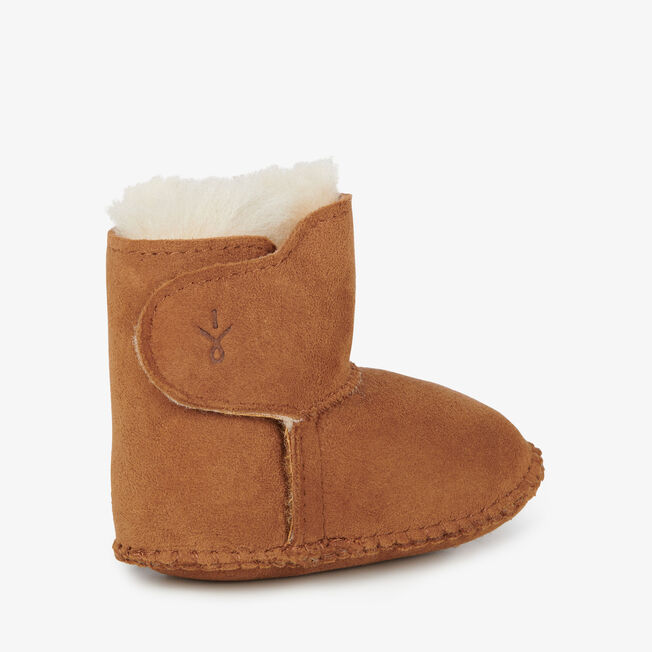Baby Bootie, CHESTNUT, hi-res