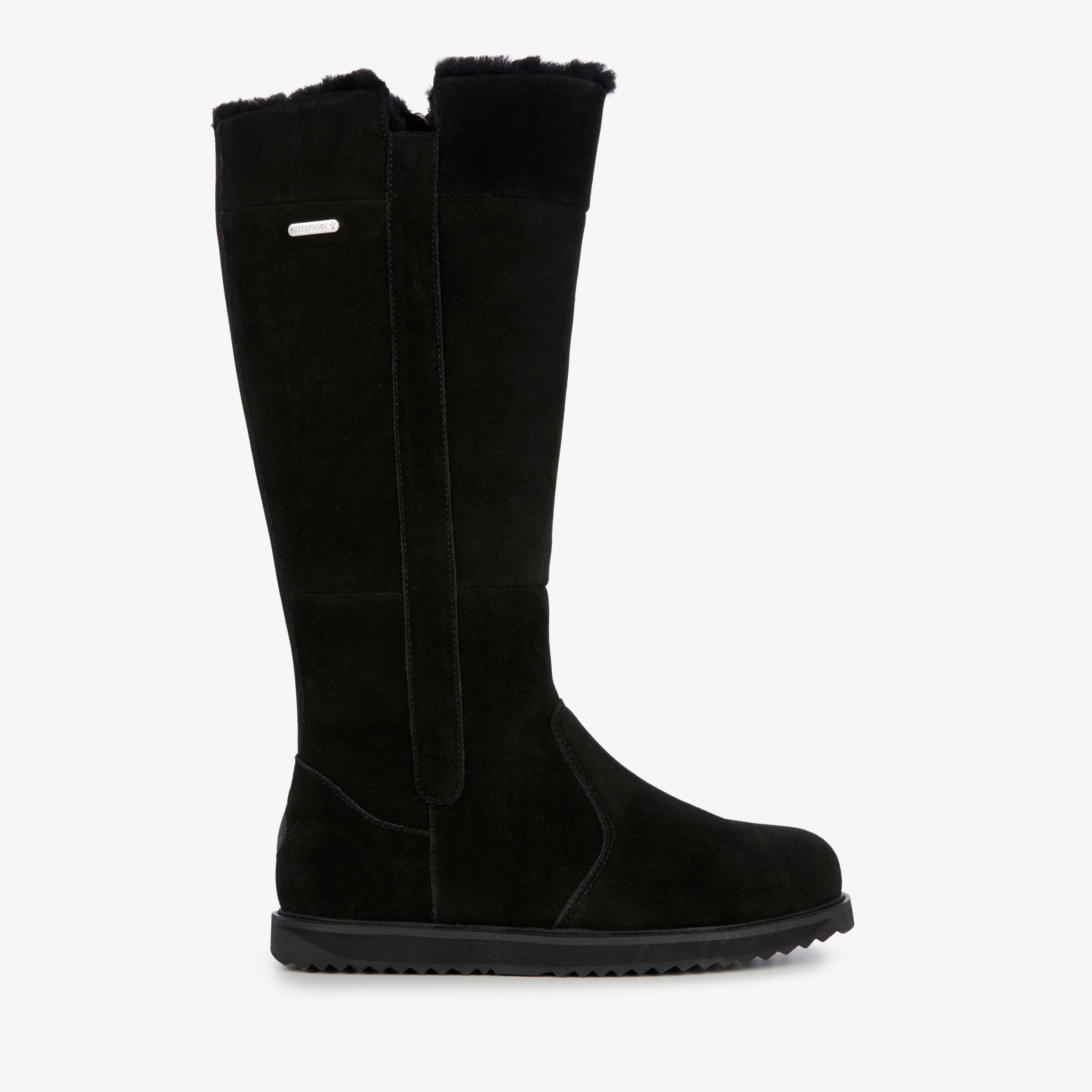 Emu Australia Moonta Womens Sheepskin Boot Waterproof Dark Grey Size 11