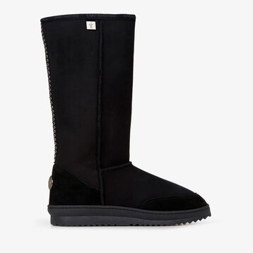 Platinum Outback Hi 高筒羊毛雪地靴, BLACK, hi-res