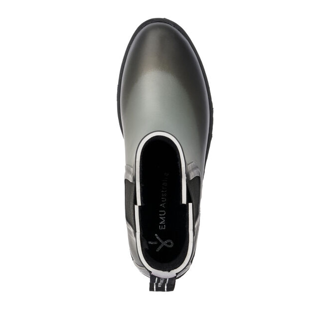 Grayson Rainboot, SILVER / BLACK, hi-res
