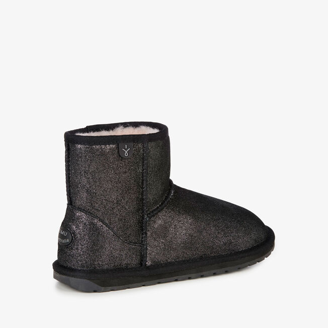 Wallaby Mini Metallic Teens, BLACK, hi-res
