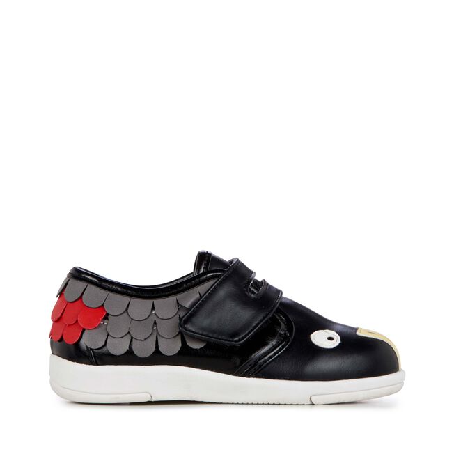 Cockatoo Sneaker, BLACK, hi-res