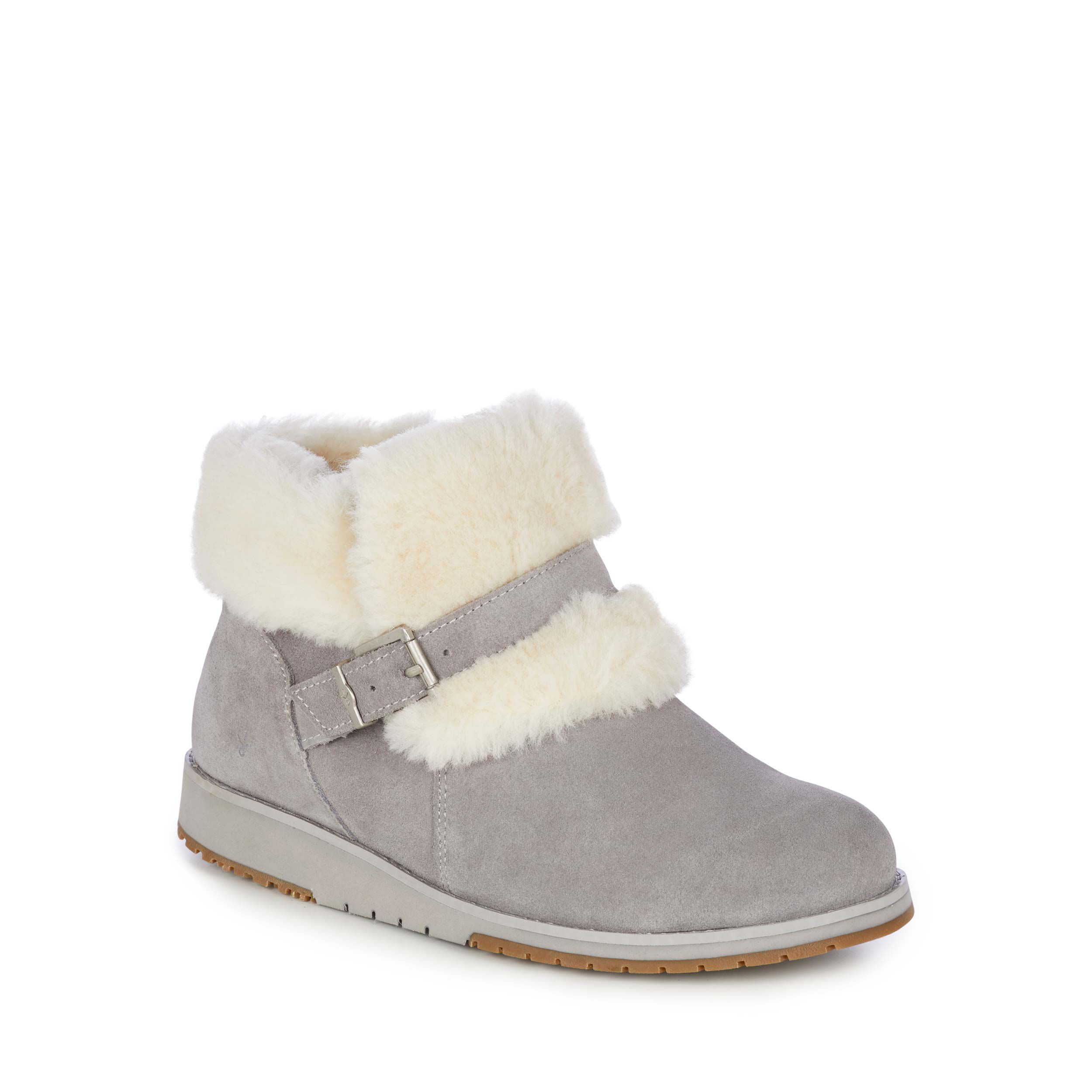 Fur cuff booties online