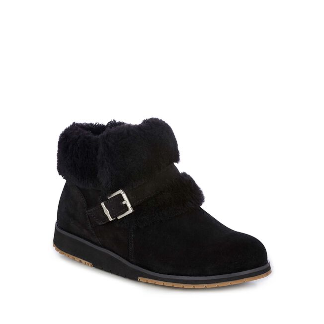 Oxley Fur Cuff, BLACK, hi-res