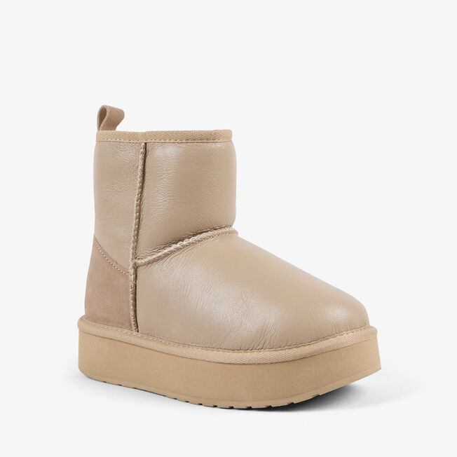 Stinger Mini Flatform Leather, SAND, hi-res