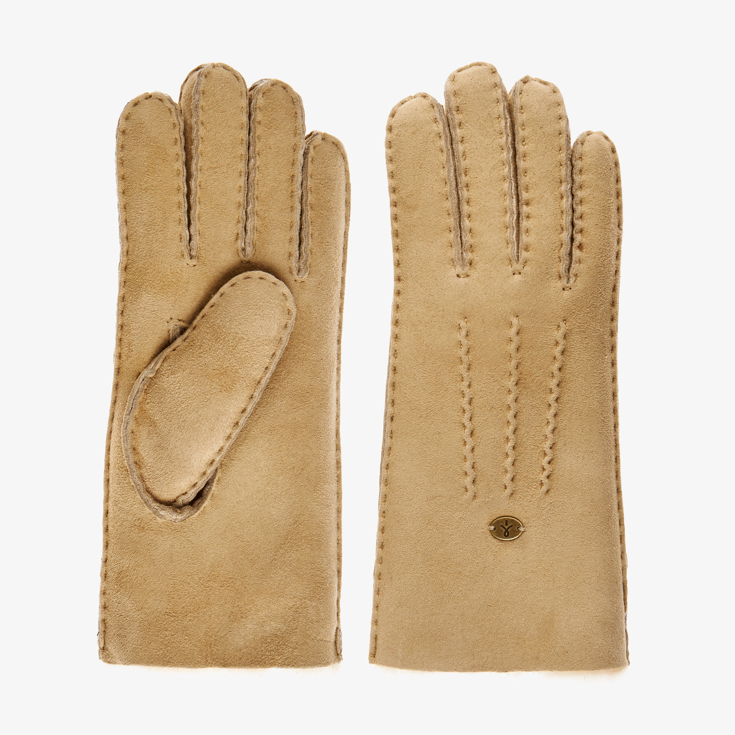 EMU Australia 100% Sheepskin Gloves Women's Size XS/S Black