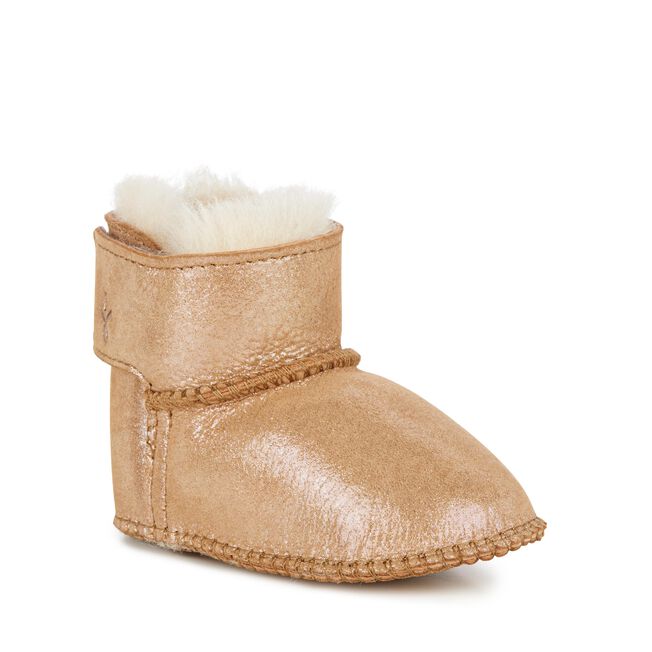 Baby Bootie Metallic, SAND, hi-res