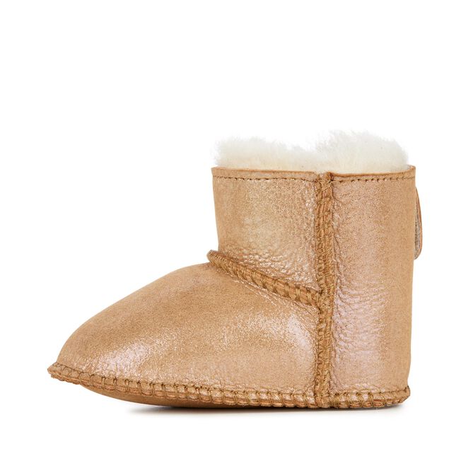 Baby Bootie Metallic, SAND, hi-res