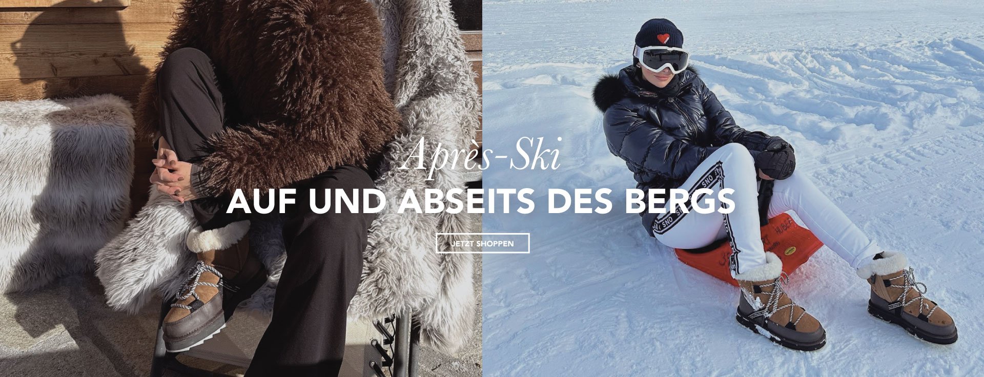 ADD ALT TEXT reads:Apres Ski - On and off the Mountain