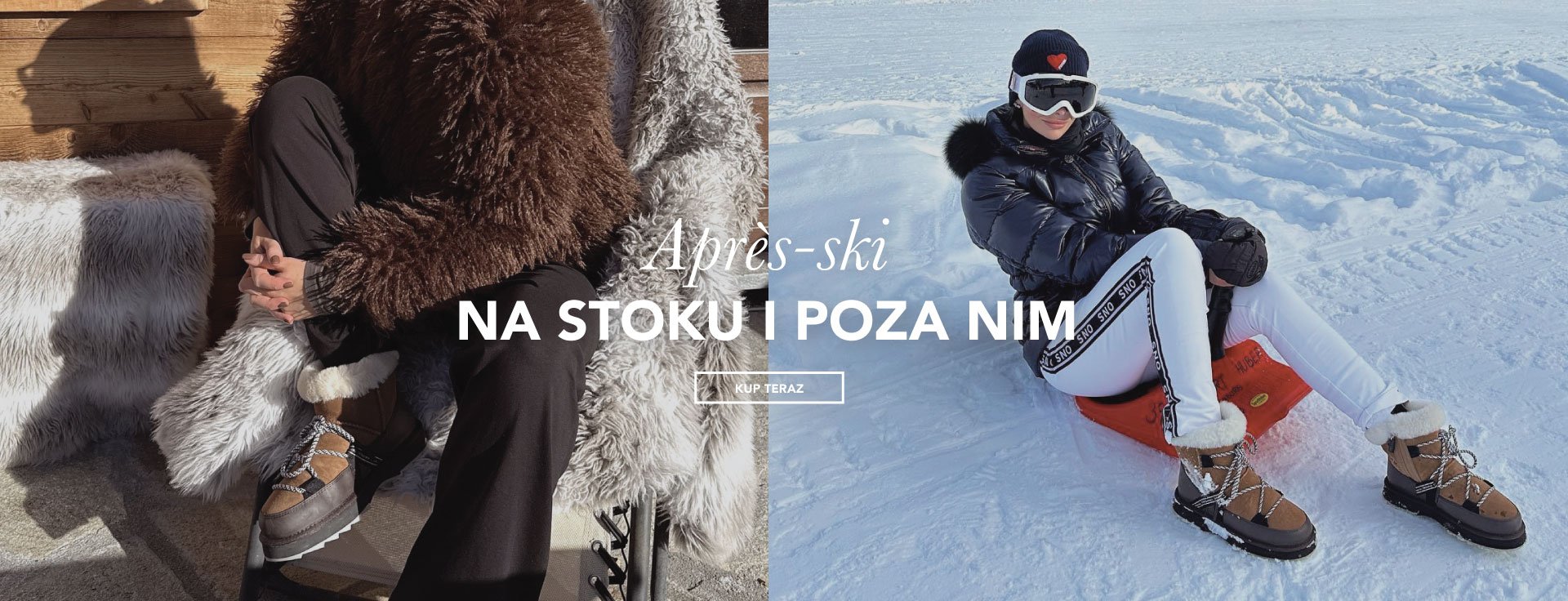 ADD ALT TEXT reads:Apres Ski - On and off the Mountain