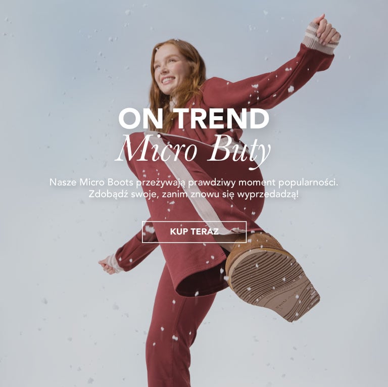 ADD ALT TEXT reads:On Trend: Micro Boots