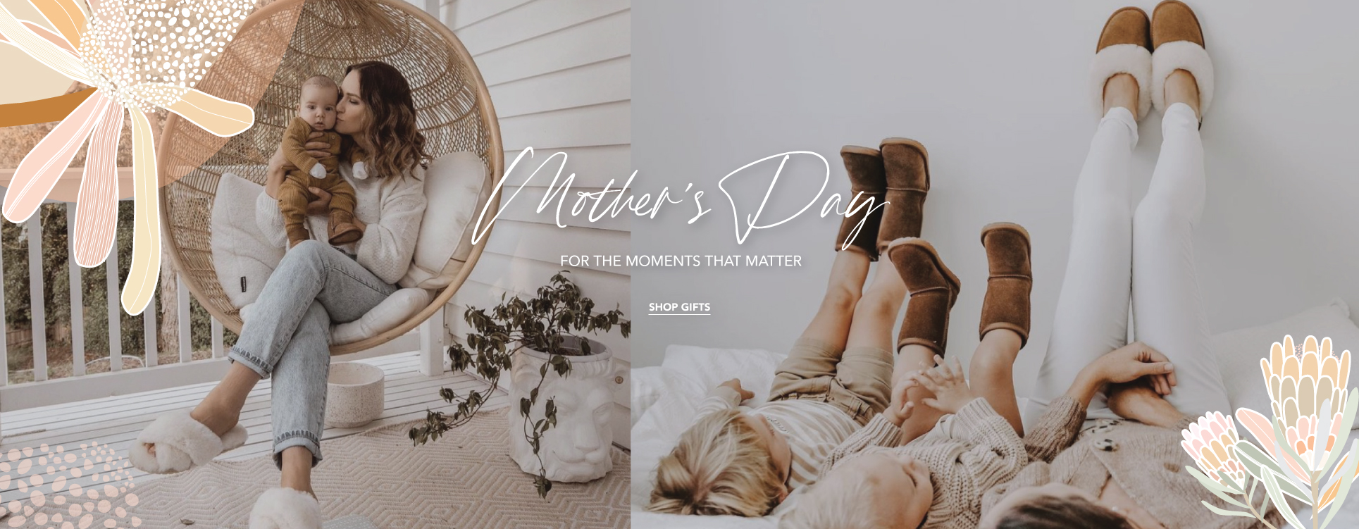 ADD ALT TEXT reads:Mother's Day. For the moments that matter.
