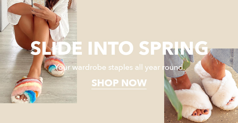 Slide into Spring. Your wardrobe staples all year round. Shop Now.
