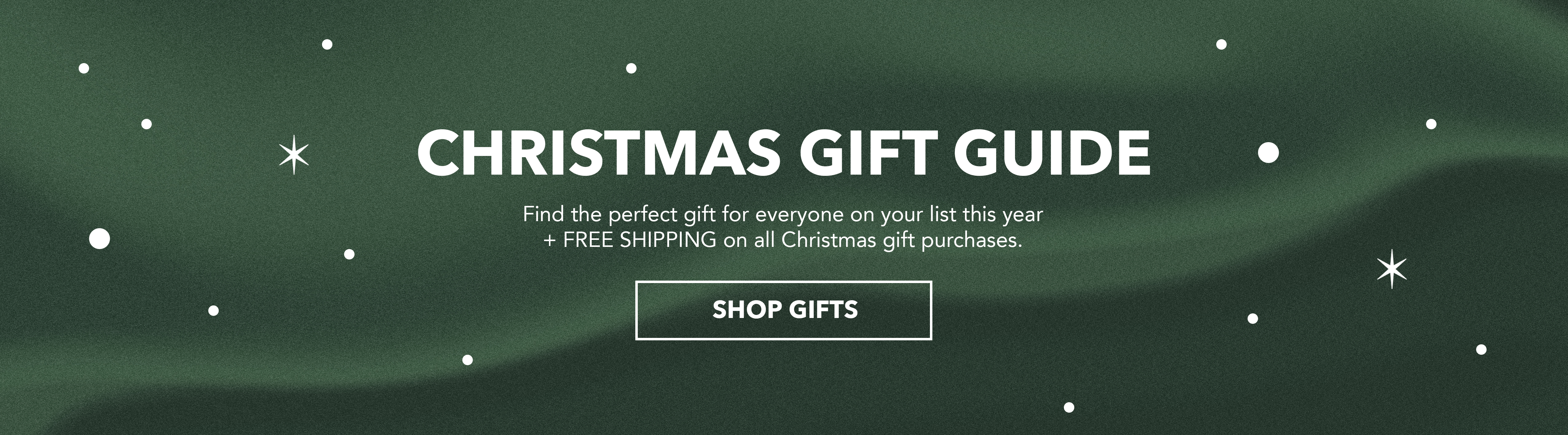 Christmas Gift Guide. Find the perfect gift for everyone on your list