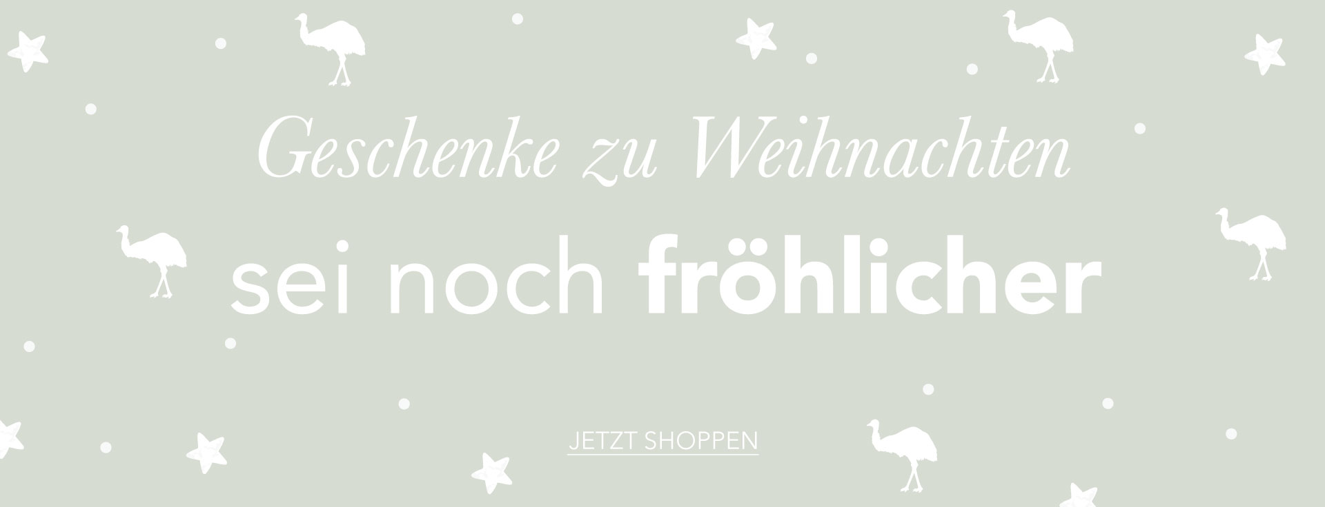 ADD ALT TEXT reads:Christmas Gifting. Be more merry, be more EMU.