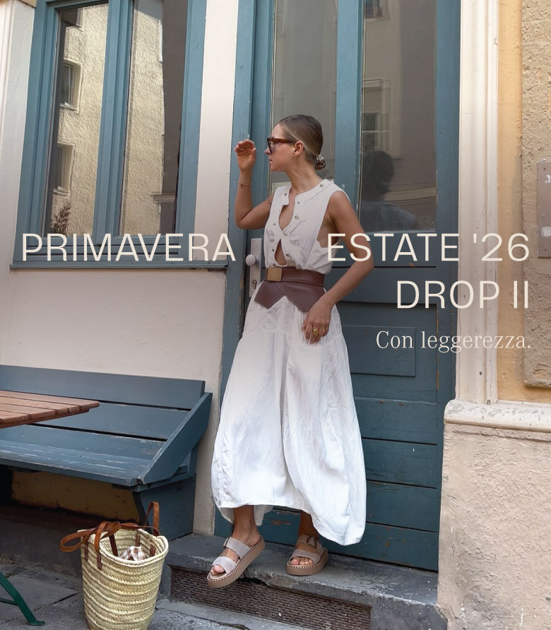 ADD ALT TEXT reads:Spring Summer 2026 Drop 2. Breeze in.
