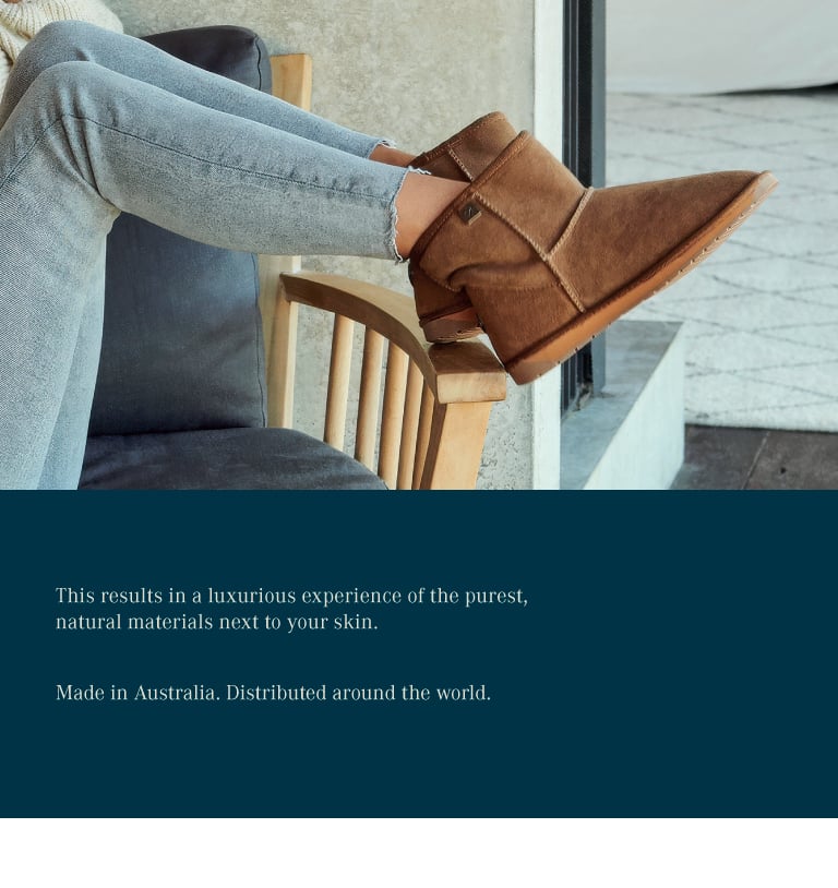 This results in a luxurious experience of the purest, natural materials next to your skin. Made in Australia. Distributed around the world.
