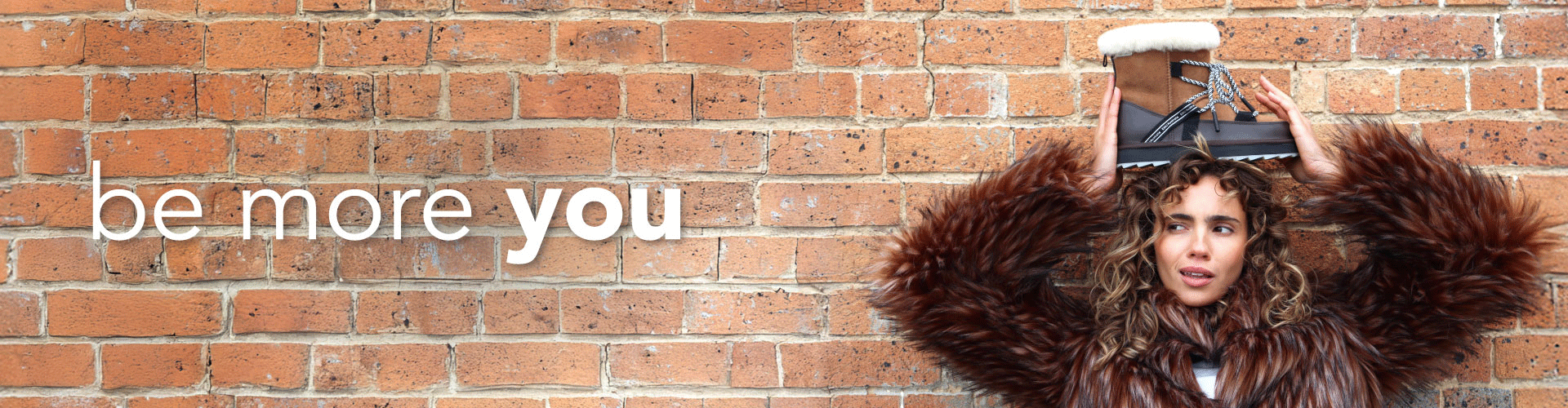 Text reads: Be more you. Be more EMU.