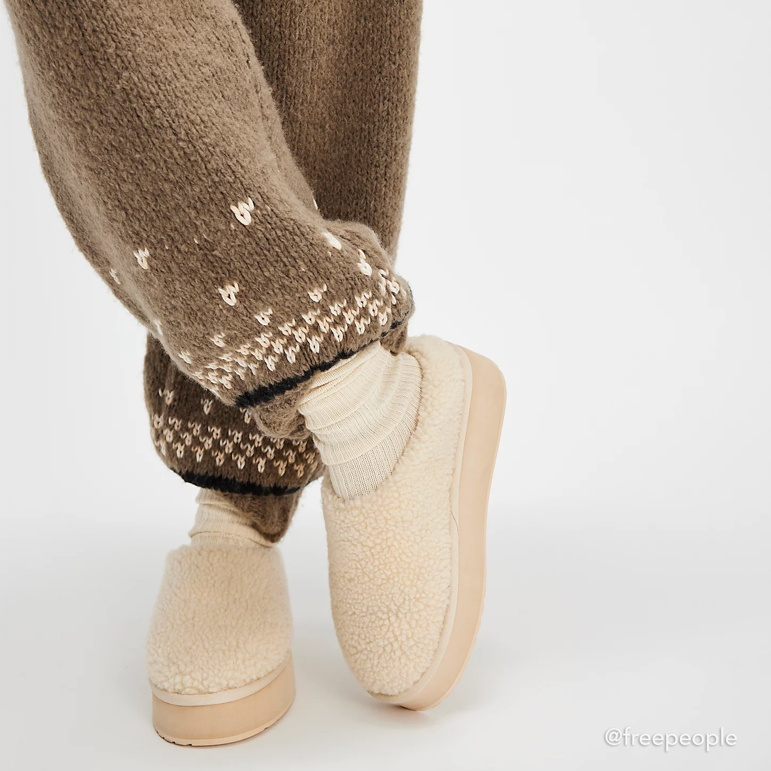 Joy Curly Flatform, NATURAL, hi-res