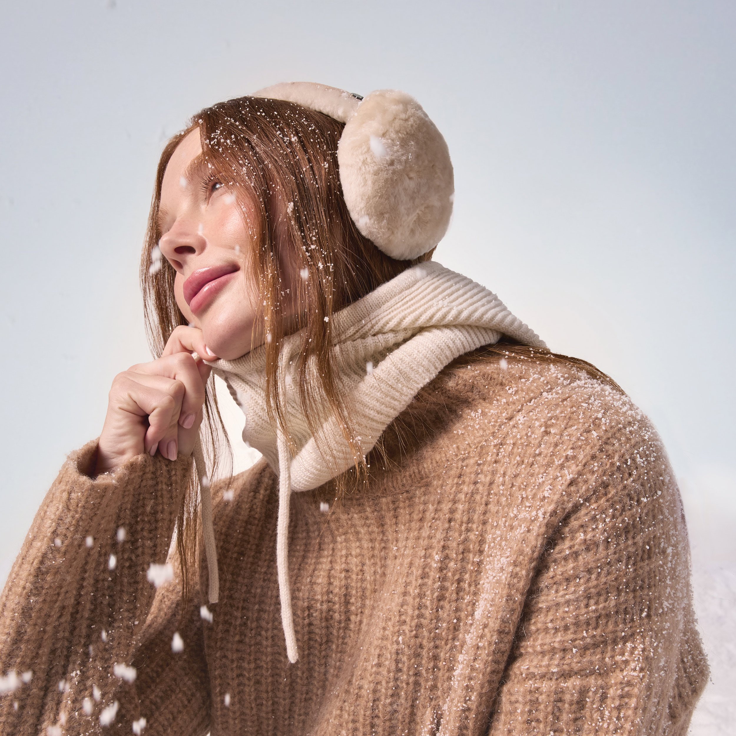 Angahook Earmuffs, CHESTNUT, hi-res